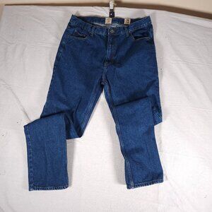 RedHead Blue Jeans Mens 38x36 (~36x34) Denim Pants Classic Outdoors RUNS SMALL